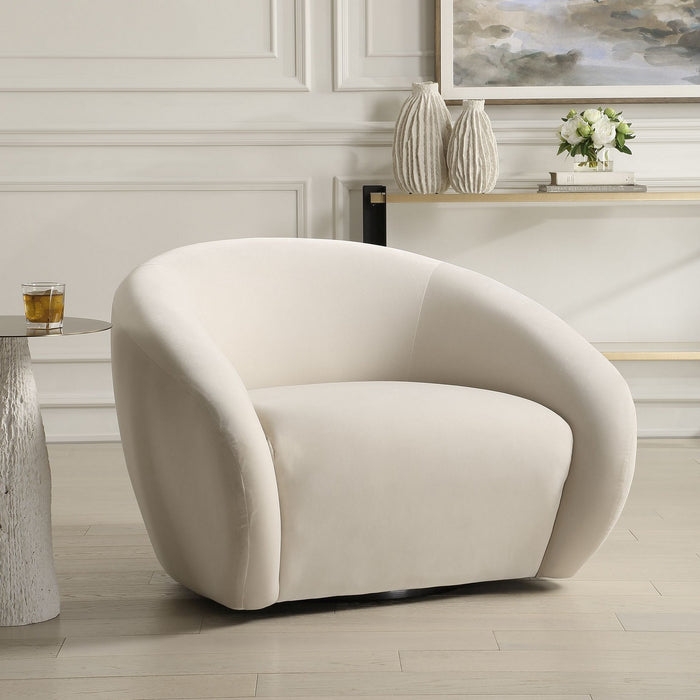 Uttermost - 23890 - Swivel Chair - DeSoto - Cream
