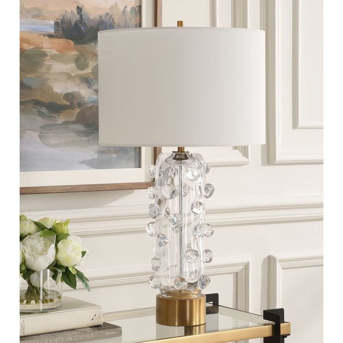 Uttermost - 30423 - One Light Table Lamp - Aura - Brushed Brass