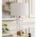 Uttermost - 30423 - One Light Table Lamp - Aura - Brushed Brass