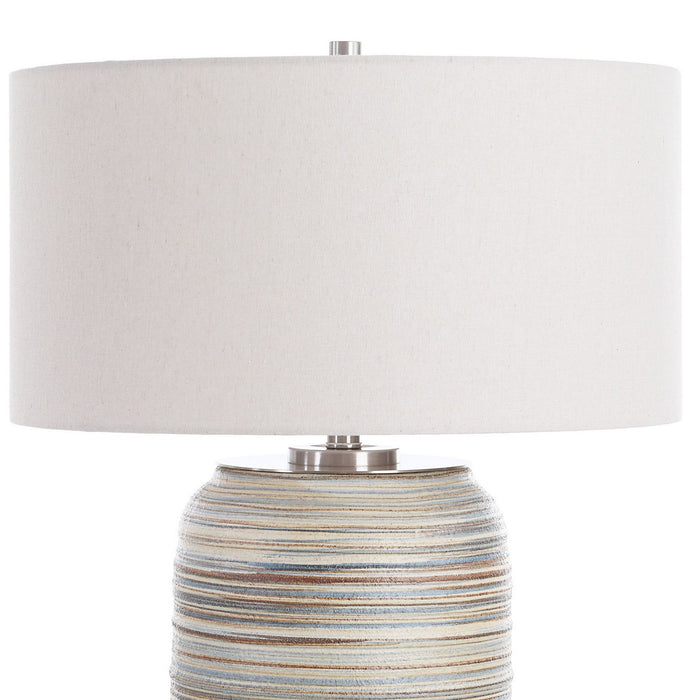 Uttermost - 30453 - One Light Table Lamp - Prospect - Brushed Nickel
