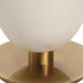 Uttermost - 30461 - One Light Floor Lamp - Dewdrop - Brushed Antique Brass