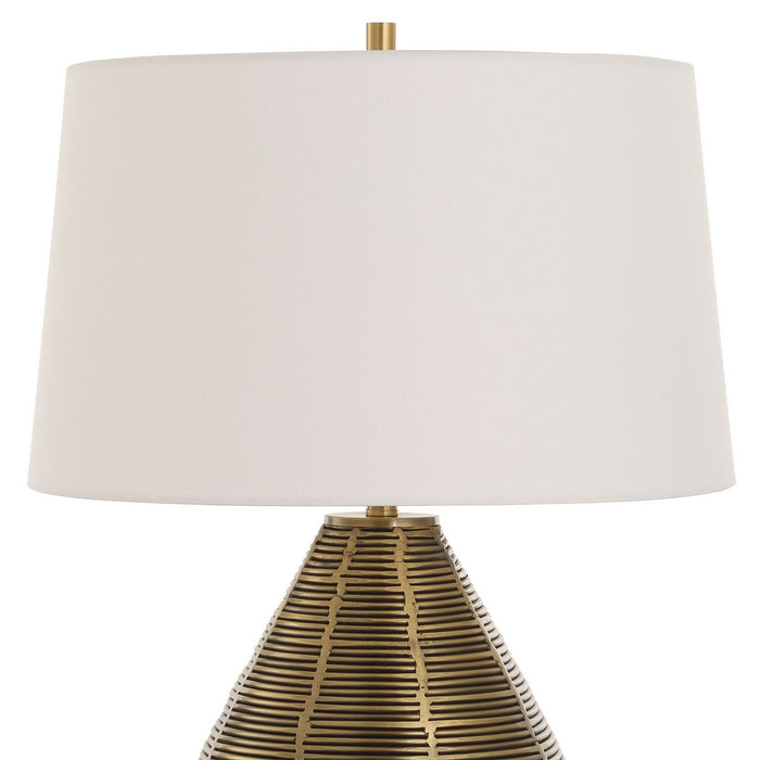 Uttermost - 30463 - One Light Table Lamp - Knowles - Brushed Brass