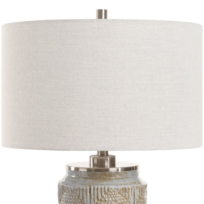 Uttermost - 30464 - One Light Table Lamp - Graydon - Brushed Nickel
