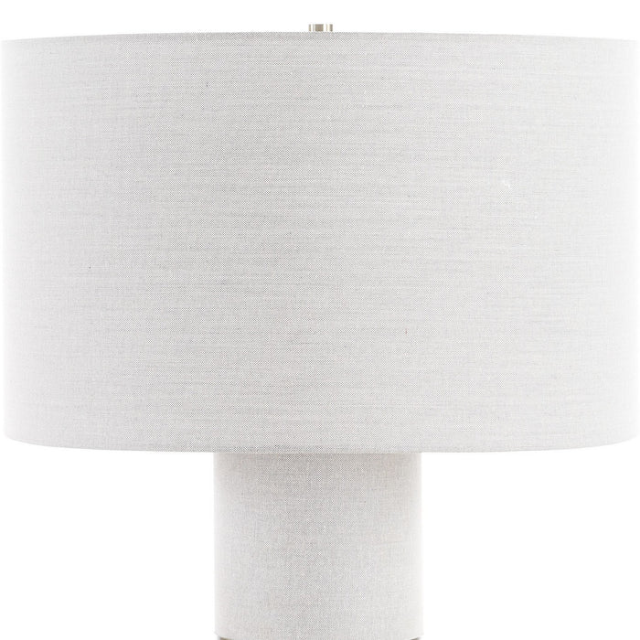Uttermost - 30472 - One Light Table Lamp - Maliyah - Light Beige Linen Wrapped
