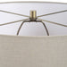 Uttermost - 30472 - One Light Table Lamp - Maliyah - Light Beige Linen Wrapped