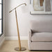Uttermost - 30485 - One Light Floor Lamp - Kennett - Antique Brass