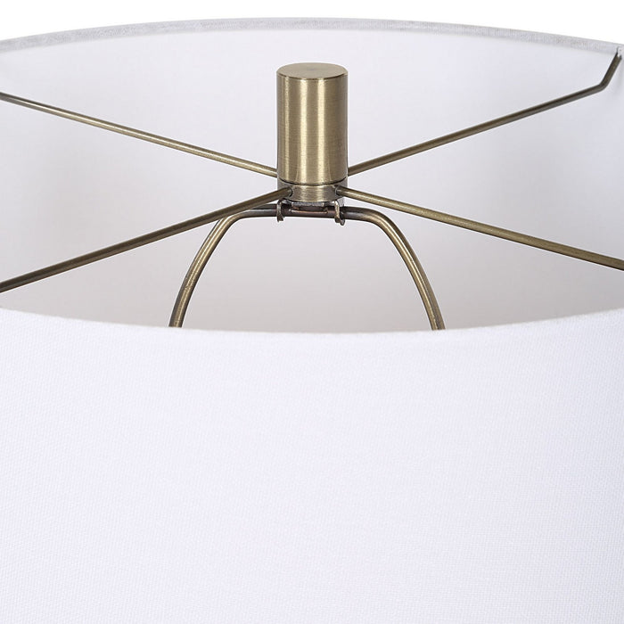 Uttermost - 30514-1 - One Light Table Lamp - Tayson - Antique Brass