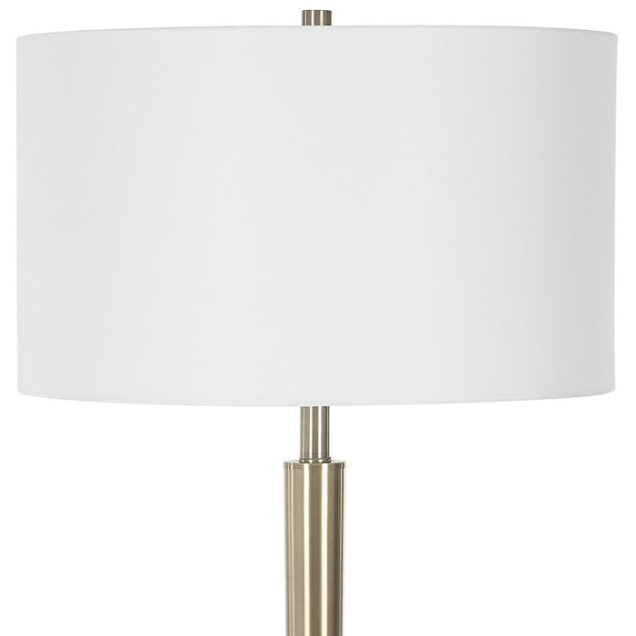 Uttermost - 30515 - One Light Floor Lamp - Curran - Brass