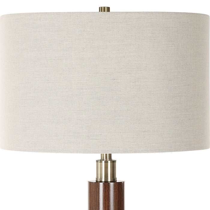 Uttermost - 30516-1 - One Light Floor Lamp - Stacked - Brass
