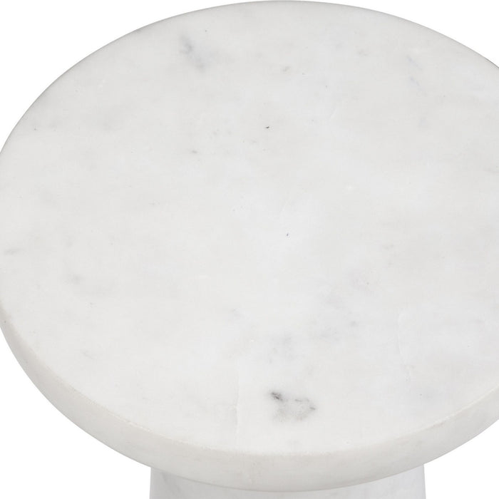 Uttermost - 50021 - Drink Table - Lirra - White Marble