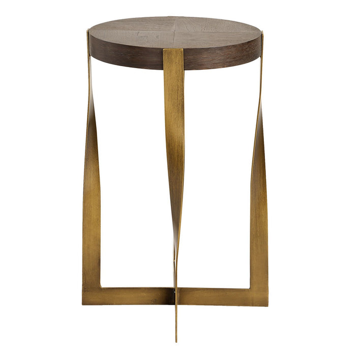 Uttermost - 50061 - Accent Table - Drew - Brass