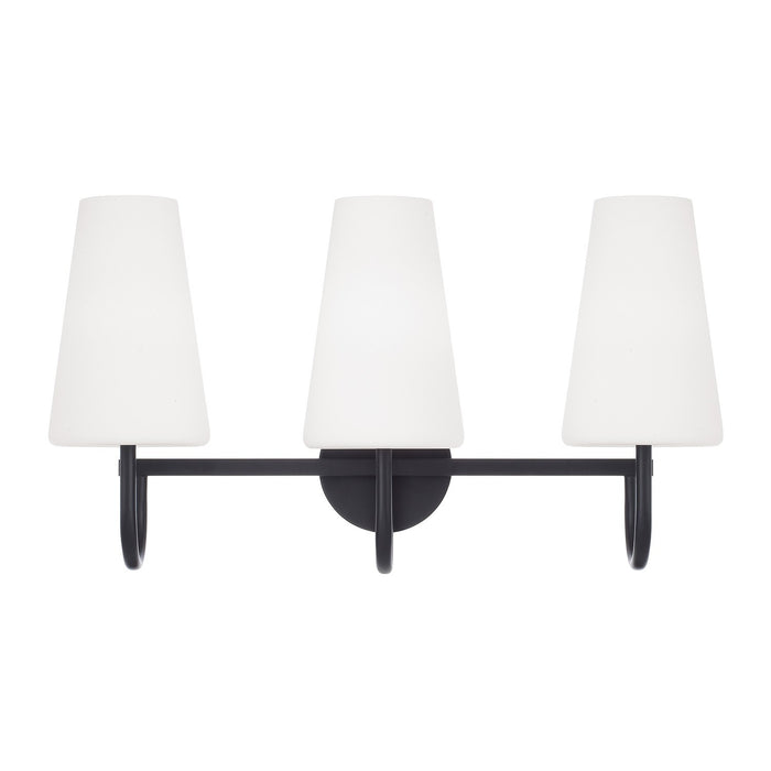 Capital Lighting - 155231MB-550 - Three Light Vanity - Averitt - Matte Black