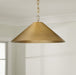 Capital Lighting - 356711AD - One Light Pendant - Avery - Aged Brass