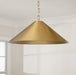 Capital Lighting - 356712AD - One Light Pendant - Avery - Aged Brass