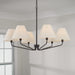 Capital Lighting - 456661ES-713 - Six Light Chandelier - Chadwick - Espresso