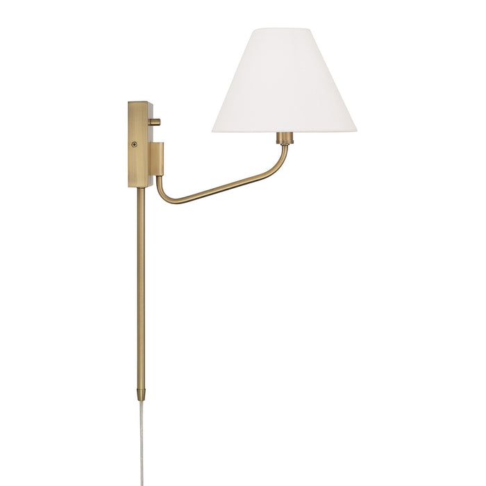 Capital Lighting - 656611AD-714 - One Light Wall Sconce - Chadwick - Aged Brass