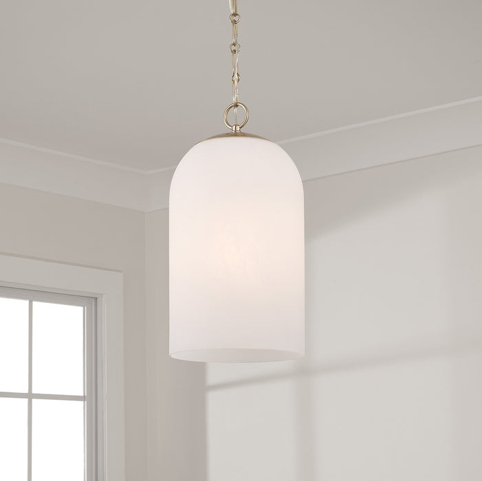 Capital Lighting - 355811MA-553 - One Light Pendant - Cleo - Matte Brass