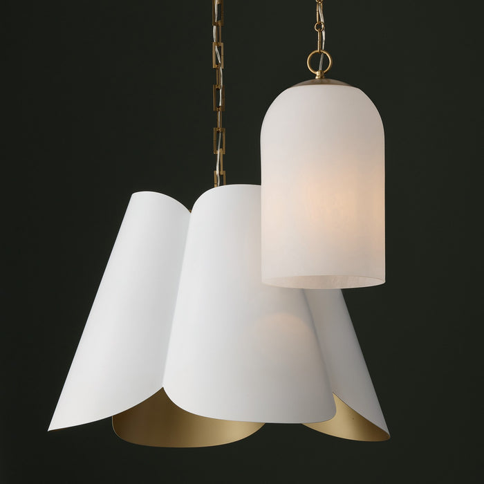 Capital Lighting - 355811MA-553 - One Light Pendant - Cleo - Matte Brass