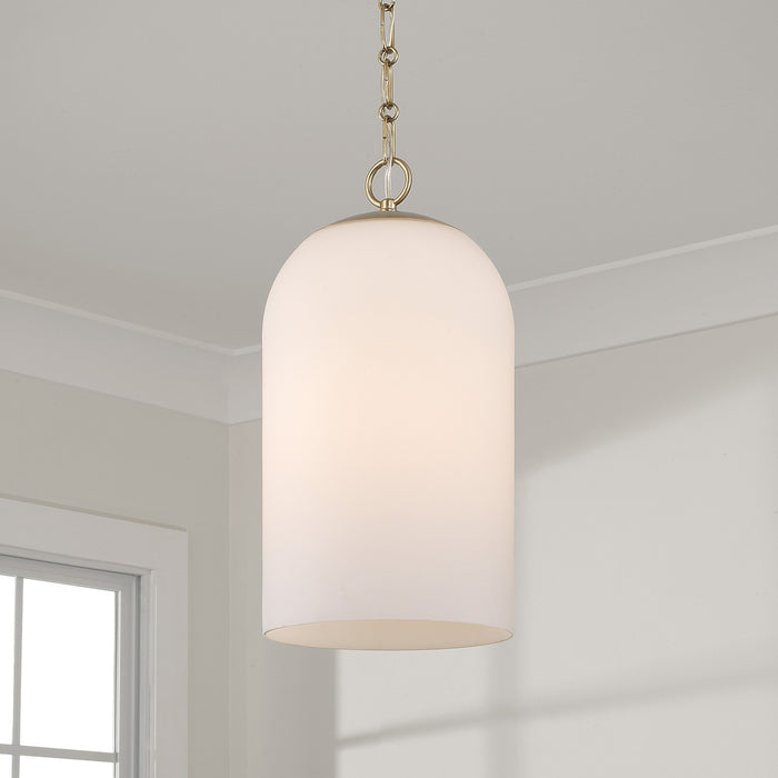 Capital Lighting - 355811MA-554 - One Light Pendant - Cleo - Matte Brass