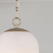 Capital Lighting - 355811MA-554 - One Light Pendant - Cleo - Matte Brass