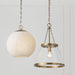 Capital Lighting - 355812MA-551 - One Light Pendant - Cleo - Matte Brass