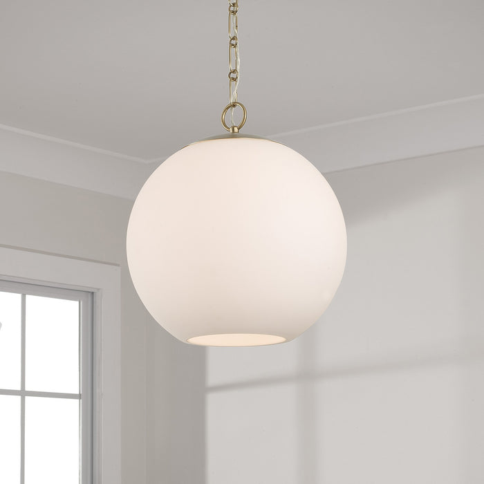 Capital Lighting - 355812MA-552 - One Light Pendant - Cleo - Matte Brass