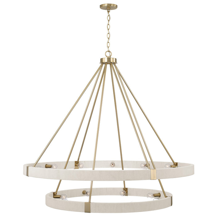 Capital Lighting - 449802MA - 20 Light Chandelier - Delaney - Matte Brass