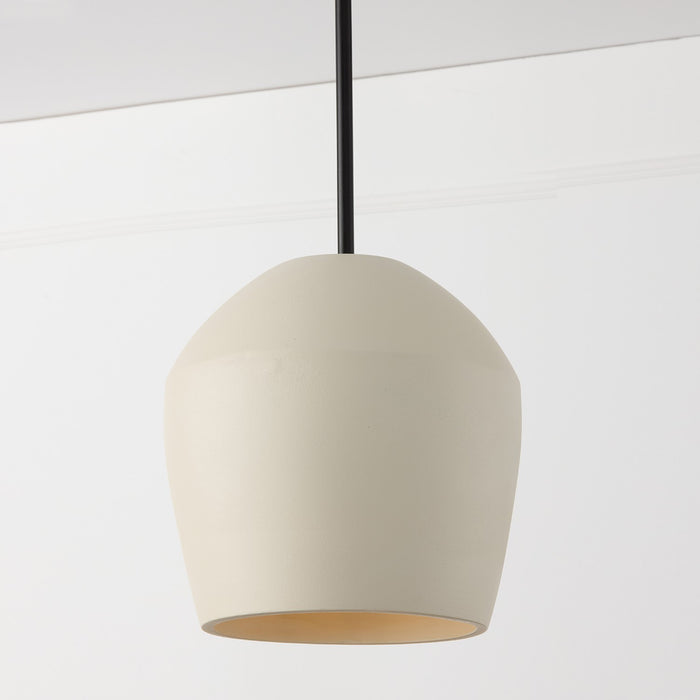 Capital Lighting - 354212IV - One Light Pendant - Della - Terracotta Ivory