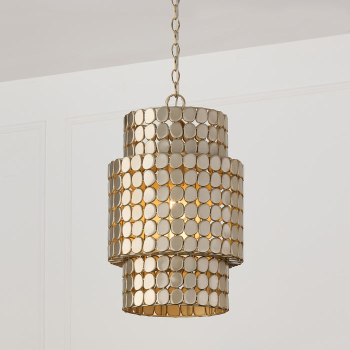 Capital Lighting - 354111HB - One Light Pendant - Eliana - Champagne Brass