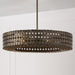 Capital Lighting - 454141DR - Four Light Chandelier - Eliana - Dark Brass