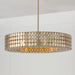 Capital Lighting - 454141HB - Four Light Chandelier - Eliana - Champagne Brass