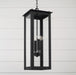 Capital Lighting - 934644BK - Four Light Outdoor Hanging Lantern - Hunt - Black