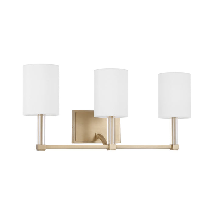 Capital Lighting - 157031MA-715 - Three Light Vanity - Ingrid - Matte Brass