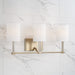 Capital Lighting - 157031MA-715 - Three Light Vanity - Ingrid - Matte Brass