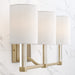 Capital Lighting - 157031MA-715 - Three Light Vanity - Ingrid - Matte Brass