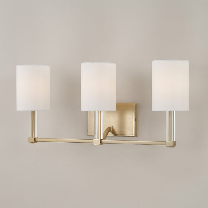 Capital Lighting - 157031MA-715 - Three Light Vanity - Ingrid - Matte Brass