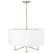 Capital Lighting - 357041MA - Four Light Pendant - Ingrid - Matte Brass