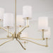 Capital Lighting - 457091MA-715 - Nine Light Chandelier - Ingrid - Matte Brass