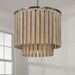 Capital Lighting - 355651DR - Five Light Pendant - Jada - Dark Brass