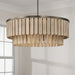 Capital Lighting - 355661DR - Six Light Pendant - Jada - Dark Brass