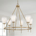 Capital Lighting - 455961AD - Six Light Chandelier - Joss - Aged Brass