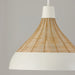 Capital Lighting - 353912WE - One Light Pendant - Kali - Matte White