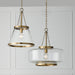 Capital Lighting - 355311AD - One Light Pendant - Landon - Aged Brass