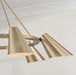 Capital Lighting - 454961MA - Six Light Chandelier - Leo - Matte Brass