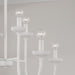 Capital Lighting - 456181CE - Eight Light Chandelier - Mallory - Ceramic White