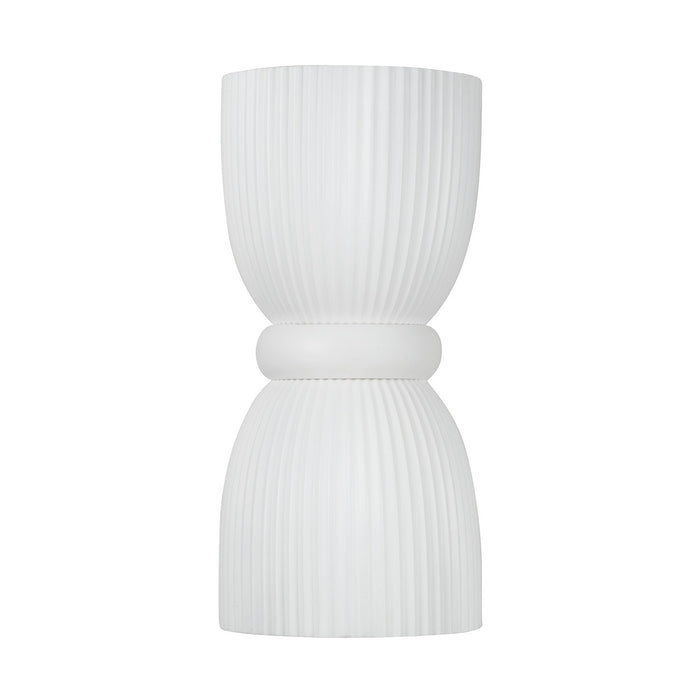 Capital Lighting - 656121CE - Two Light Wall Sconce - Mallory - Ceramic White