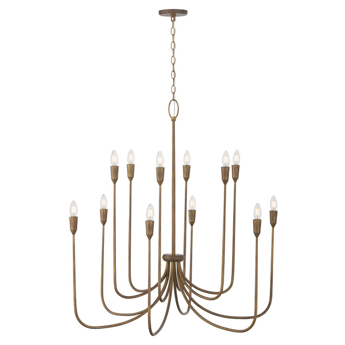 Capital Lighting - 456801MZ - 12 Light Chandelier - Marley - Mystic Bronze