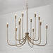 Capital Lighting - 456801MZ - 12 Light Chandelier - Marley - Mystic Bronze