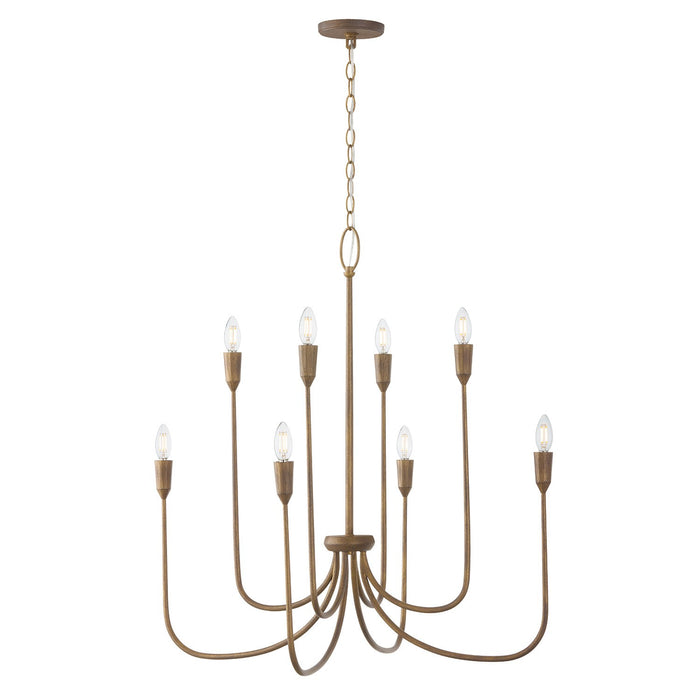 Capital Lighting - 456881MZ - Eight Light Chandelier - Marley - Mystic Bronze