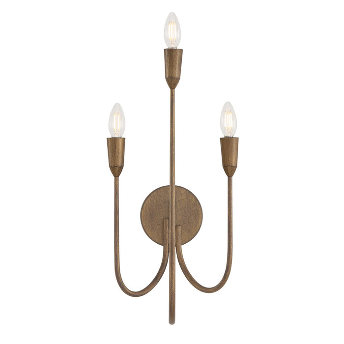 Capital Lighting - 656831MZ - Three Light Wall Sconce - Marley - Mystic Bronze